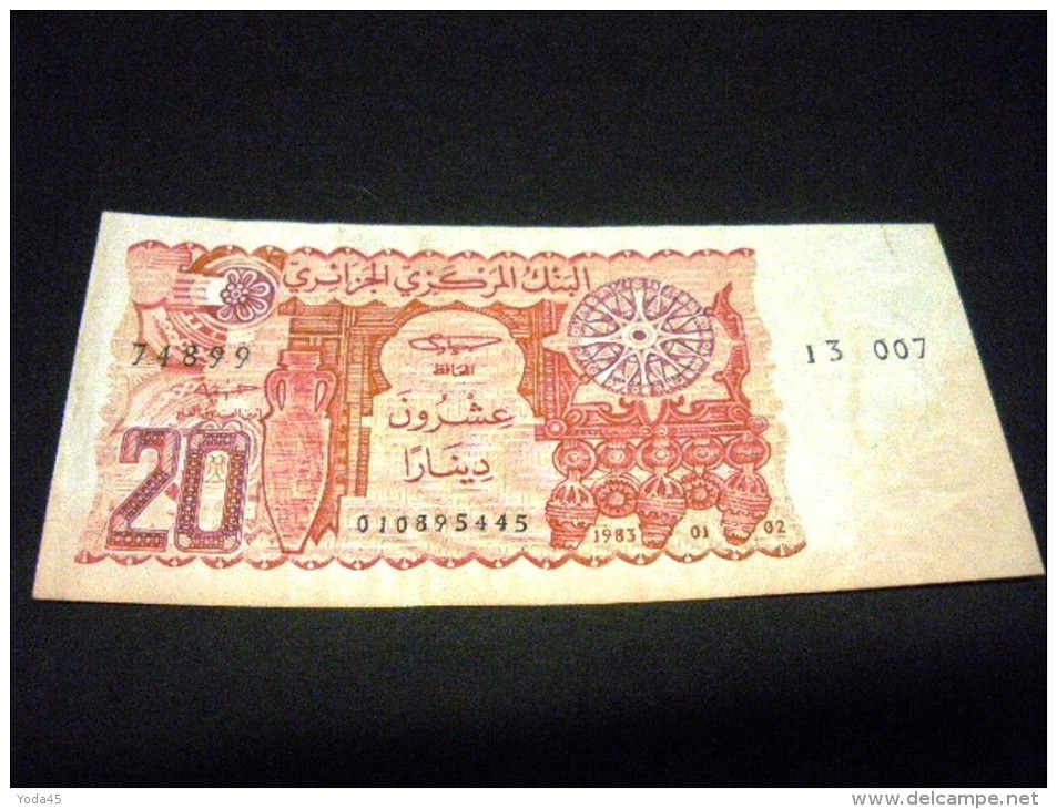 ALGERIE 20 Dinars 02/01/1983 , Pick N° 133, ALGERIE - Algérie