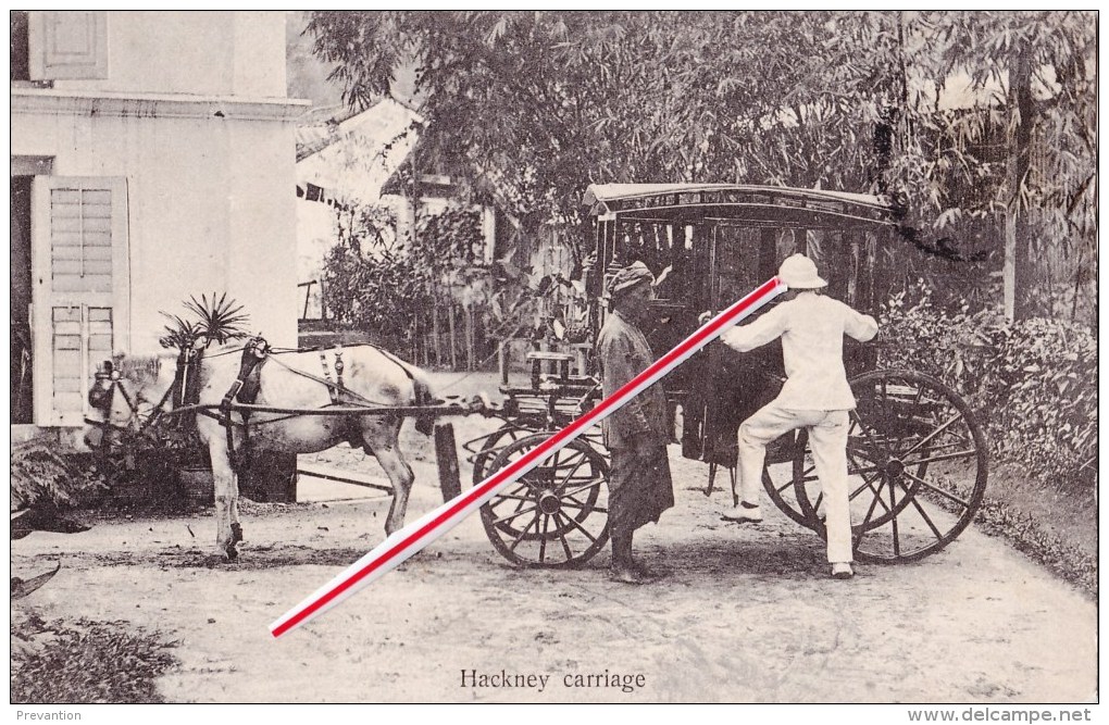 Hackney Carriage -( Bons Souvenirs De Singapour)  - (Voir Scans) - Singapour