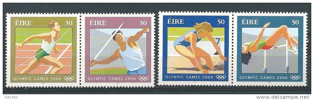 Irlande 2000 N°1241/1244 Neufs **  Sports Jeux Olympiques - Nuovi