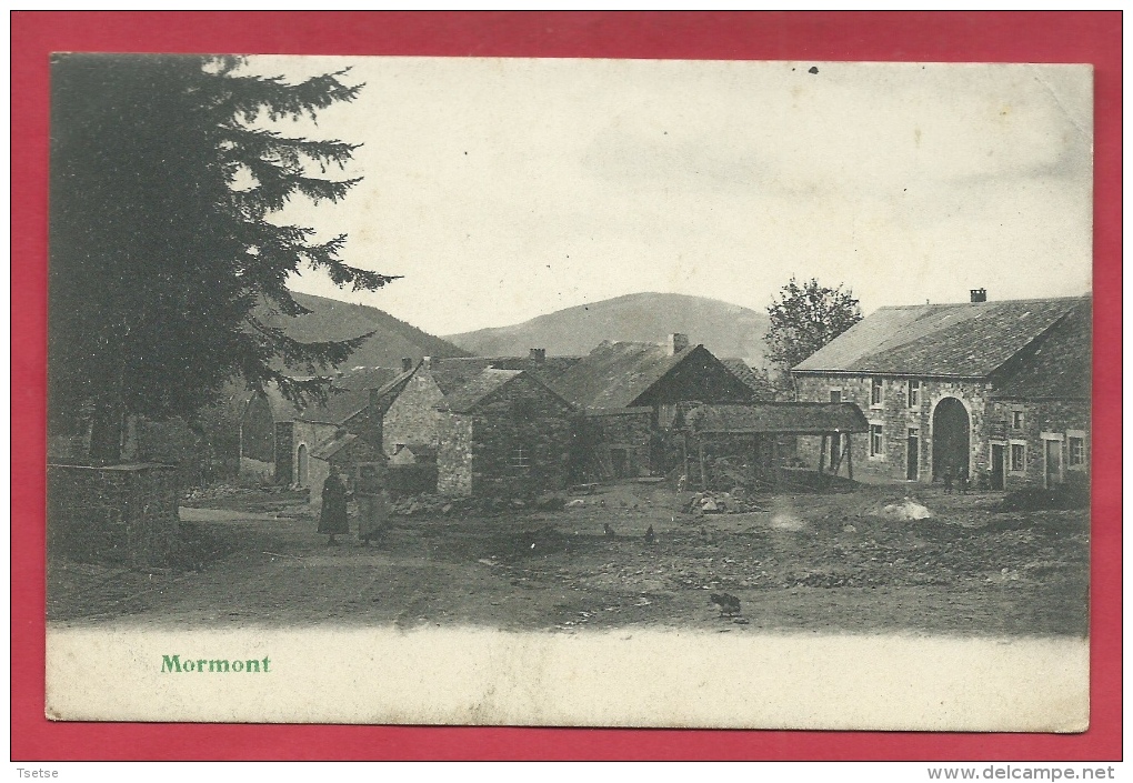 Mormont ....  Aucune Dénomination .... Le Village - 1906 ( Voir Verso ) - Erezée