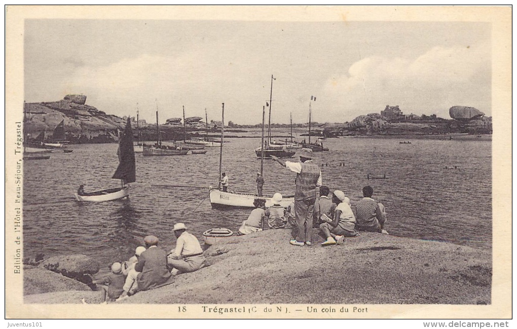 CPA Trégastel-Un Coin Du Port     L2214 - Trégastel