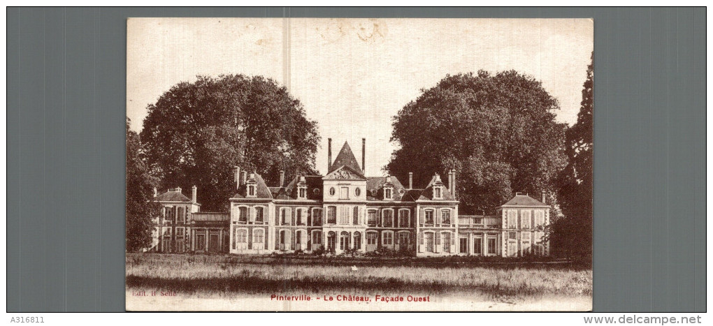 PINTERVILLE LE CHATEAU FACADE OUEST - Pinterville