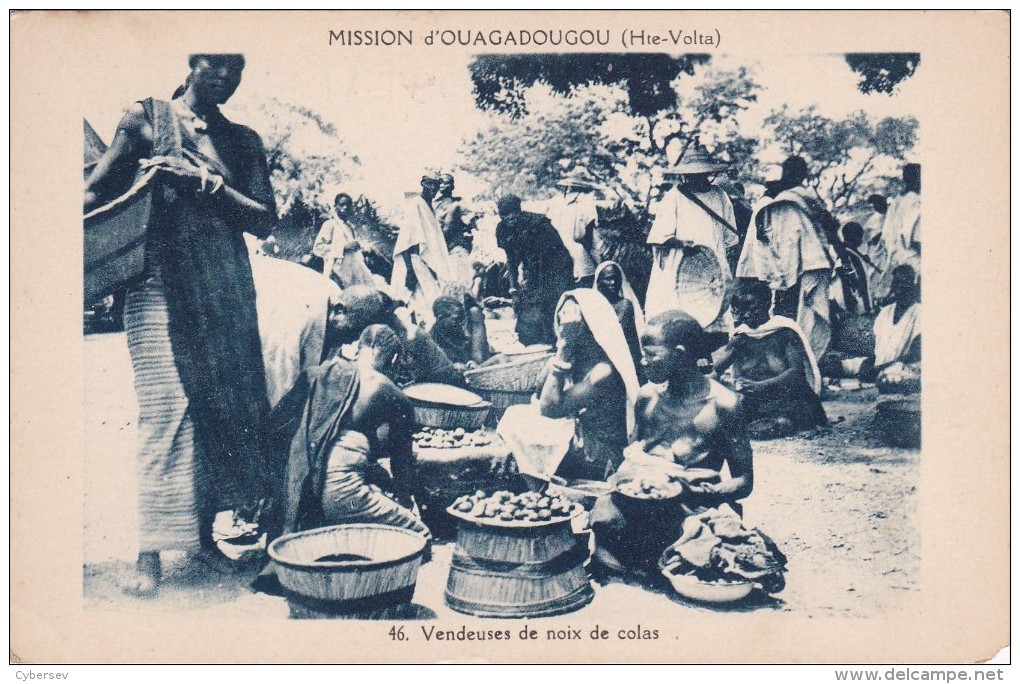 BURKINA-FASO - HAUTE-VOLTA - Mission D´OUAGADOUGOU - Vendeuses De Noix De Colas - Burkina Faso