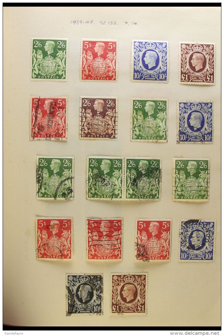 1937-52 INTERESTING MINT &amp; USED COLLECTION Presented Neatly In A Small Album With Watermark, Varieties,... - Unclassified