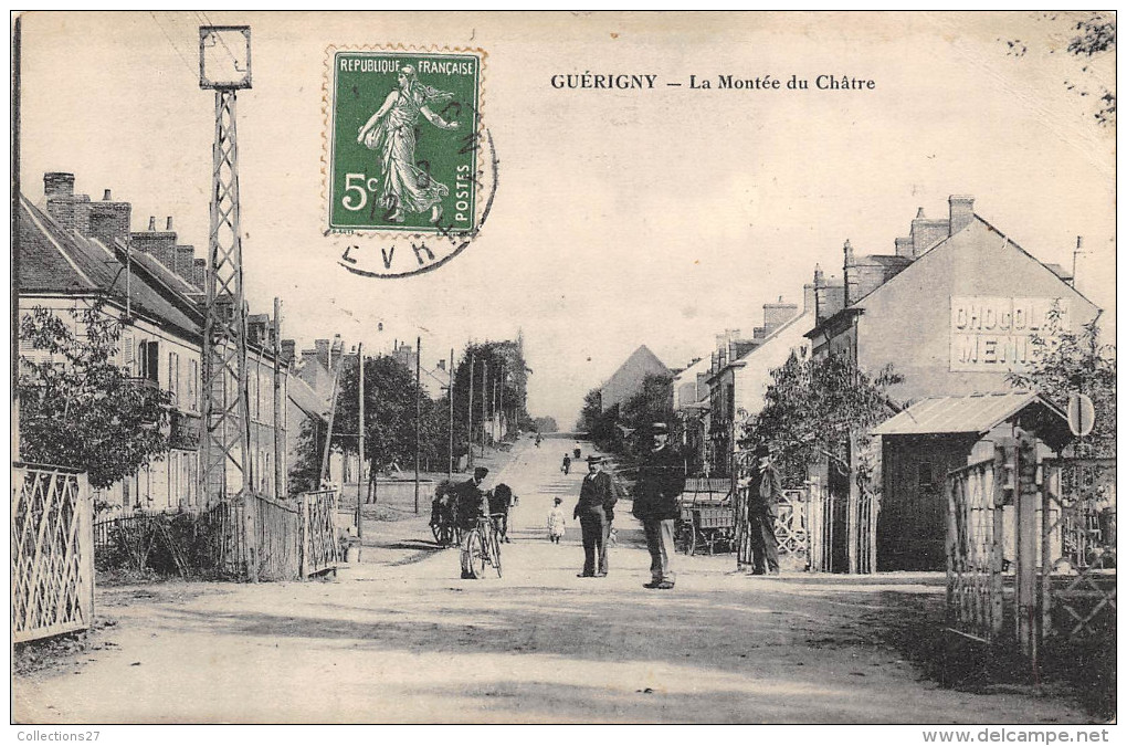 58-GUERIGNY-LA MONTEE DU CHÂTRE - Guerigny