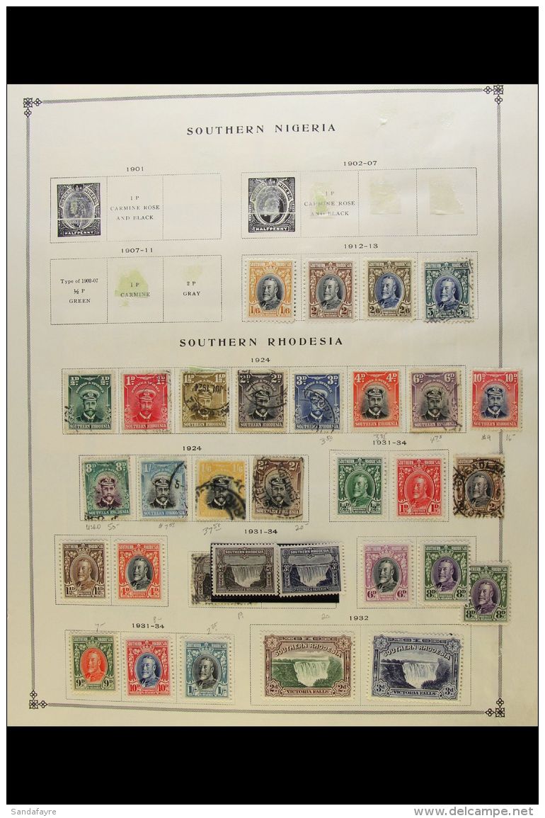 RHODESIAS 1891 To Late 1960's Fine Mint, Never Hinged Mint And Used On Printed Pages, In Glassine Packets And On... - Other & Unclassified