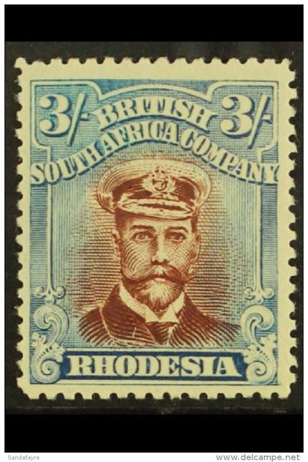 1922 3s Red Brown And Grey Blue, SG 320, Very Fine And Fresh Mint. For More Images, Please Visit... - Other & Unclassified