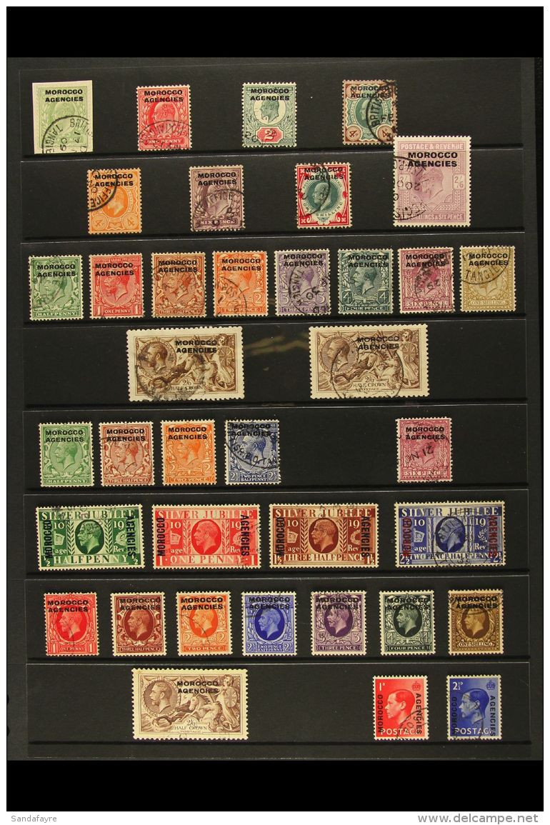 BRITISH CURRENCY 1907-36 Fine Used Collection Incl. 1907-13 To 6d, 1s And 2s 6d, 1914-31 To 2s 6d (2 Different),... - Other & Unclassified