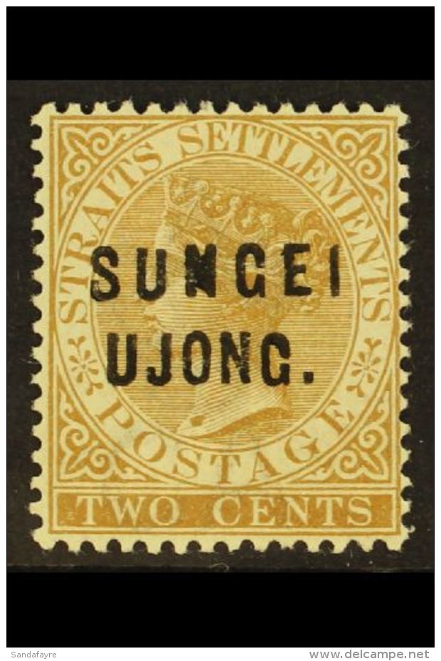 NEGRI SEMBILAN 1883 2c Brown Overprinted "SUNGEI UJONG", SG 28, Very Fine Mint. For More Images, Please Visit... - Other & Unclassified