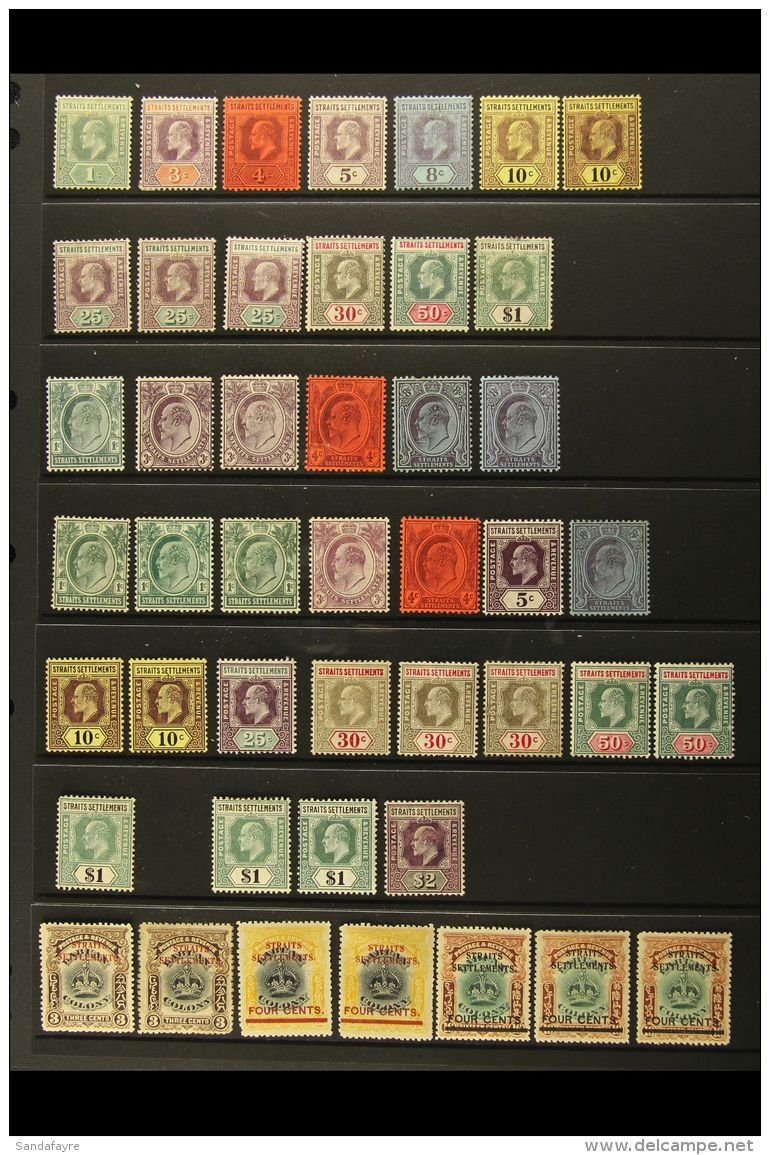 KEVII MINT ACCUMULATION We See 1902-3 Wmk Crown CA Complete To $1, 1903-4 Complete Set, 1904-10 Wmk Mult Crown CA... - Other & Unclassified