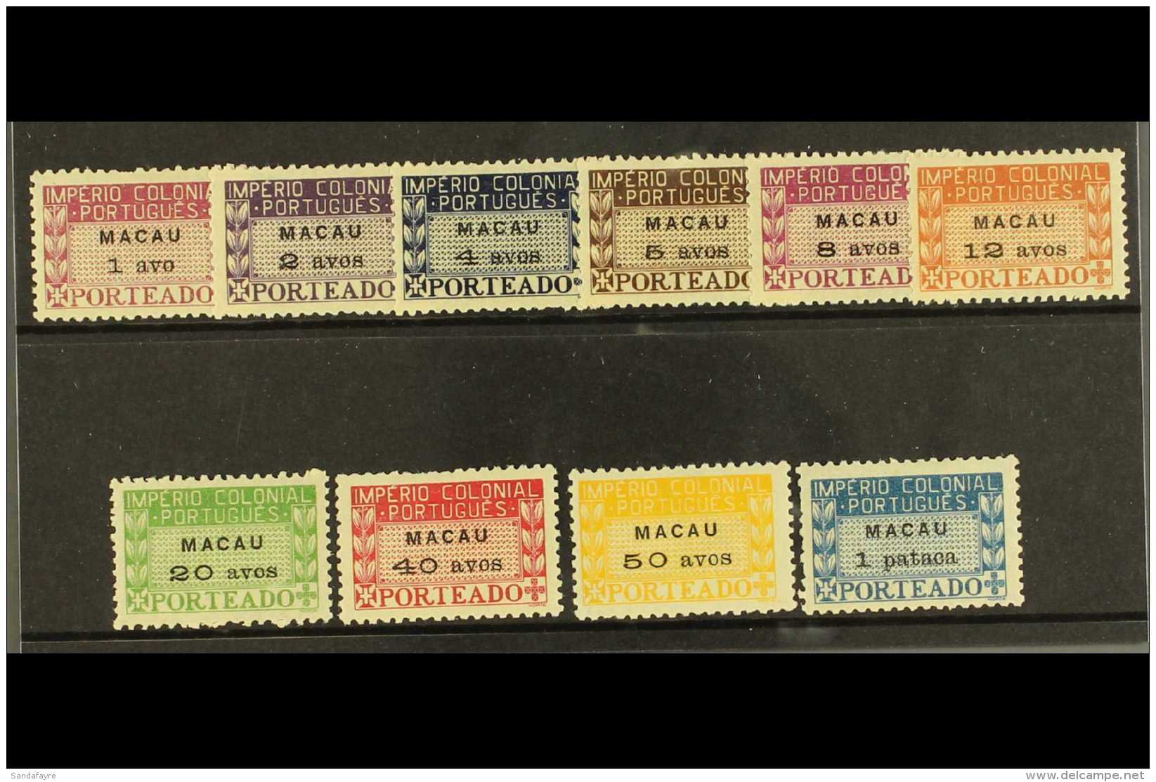 POSTAGE DUES 1947 Set Complete, SG D410/19, Very Fine And Fresh Mint. (10 Stamps) For More Images, Please Visit... - Other & Unclassified