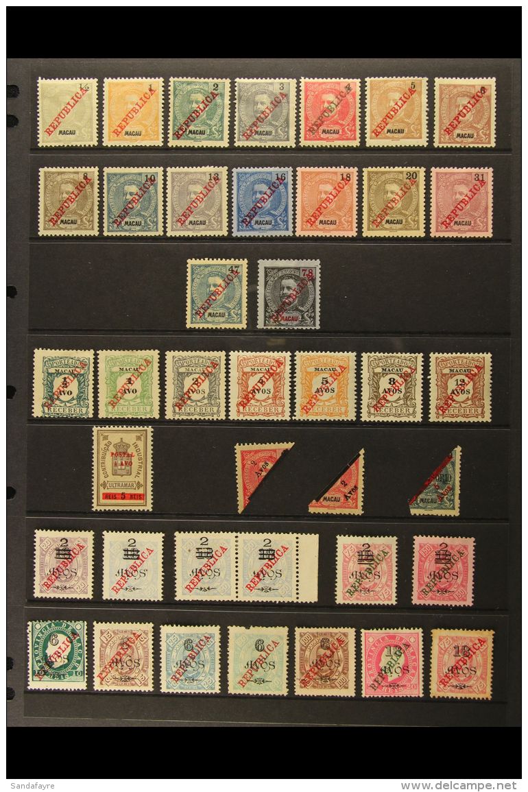 1911-24 ALL DIFFERENT MINT COLLECTION An Attractive Mint/ Unused Collection On Stock Pages With Many Better Values... - Other & Unclassified