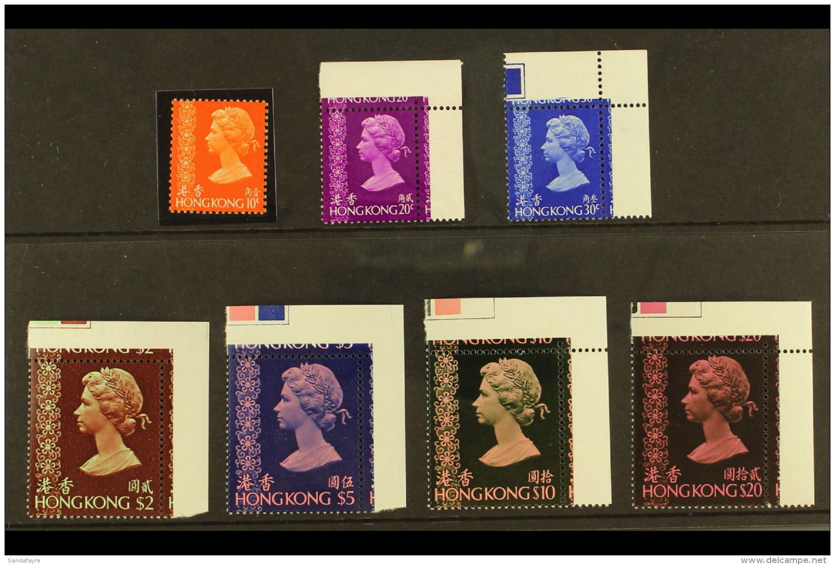 1976 Complete Definitive Set (no Watermark), SG 340/353, Superb Never Hinged Mint. (7 Stamps) For More Images,... - Other & Unclassified