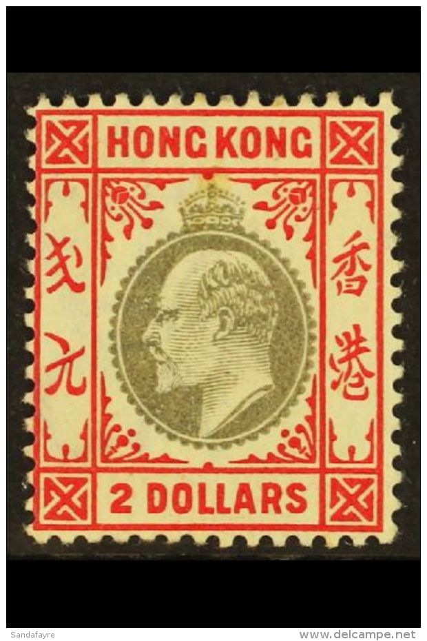 1903 $2 Slate And Scarlet, Wmk CA, Ed VII, SG 73, Very Fine And Fresh Mint. For More Images, Please Visit... - Altri & Non Classificati