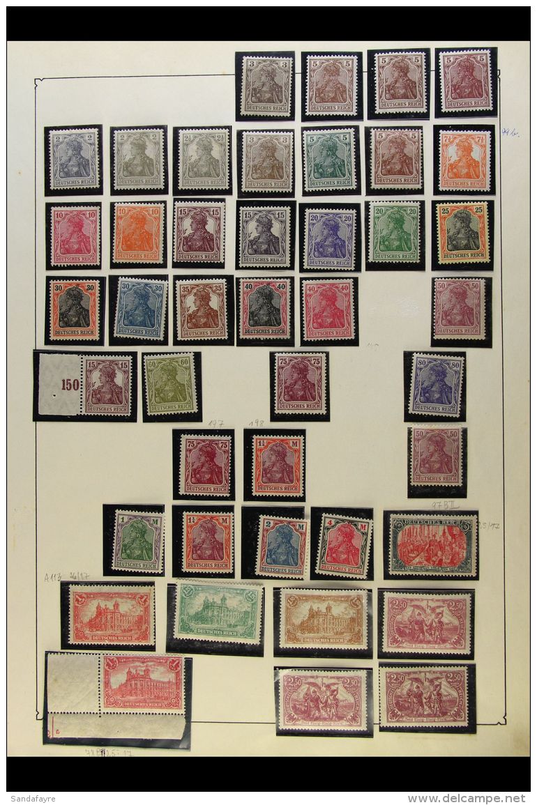 1872-1945 ATTRACTIVE COLLECTION On Pages, Mint (mainly Never Hinged) And Used Stamps (often Both Mint/NHM &amp;... - Other & Unclassified