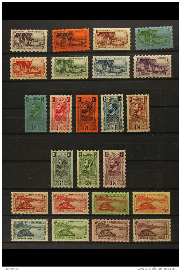 GABON 1910-32 VERY FINE MINT Collection Of Sets With Much Being Never Hinged. Includes 1910-18 Set, 1932-33... - Altri & Non Classificati