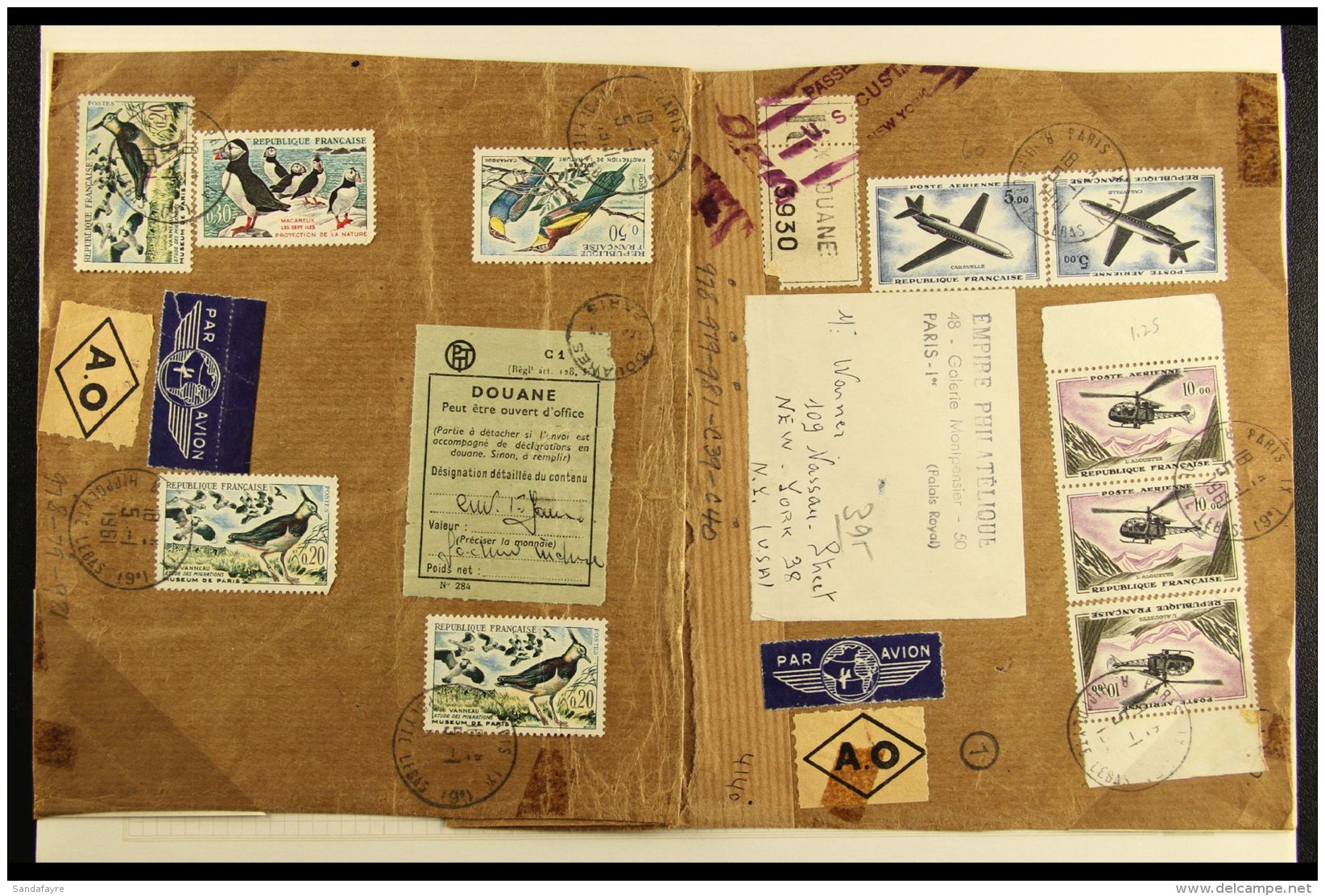 1940's - 1960's HIGH VALUES ON COVERS, PIECES. A Delightful Array Of Covers And Large Pieces With Frankings... - Other & Unclassified