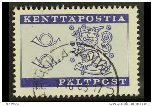 MILITARY FIELD POST (-) Bluish Violet (Michel 8, SG M688, Facit F.8), Very Fine Used With Fully Dated (1. 10. 63)... - Other & Unclassified