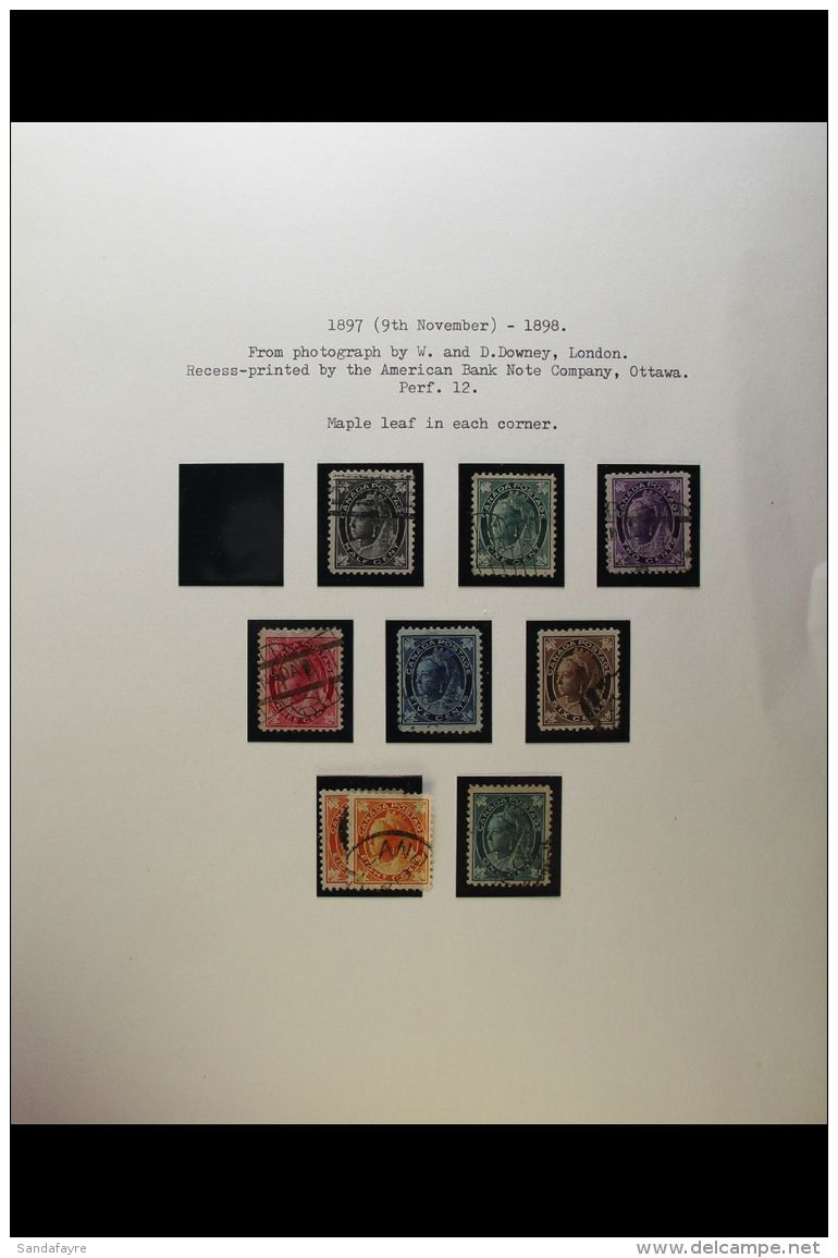 1897-1996 ALL DIFFERENT USED COLLECTION Presented In A Pair Of Albums. A Chiefly All Different Collection That... - Other & Unclassified