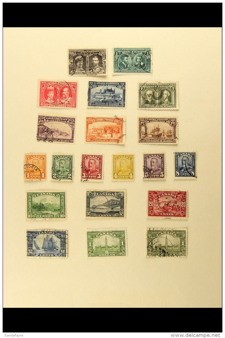 1897-1935 STRONG USED COLLECTION Neatly Presented On Written Up Pages. ALL DIFFERENT &amp; Includes Many Listed... - Altri & Non Classificati