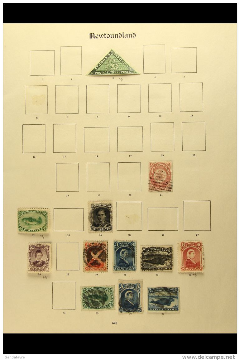 1860-1935 ALL DIFFERENT COLLECTION On Printed Leaves, Mint (a Few Earlier No Gum) And Used, The 20th Century... - Other & Unclassified