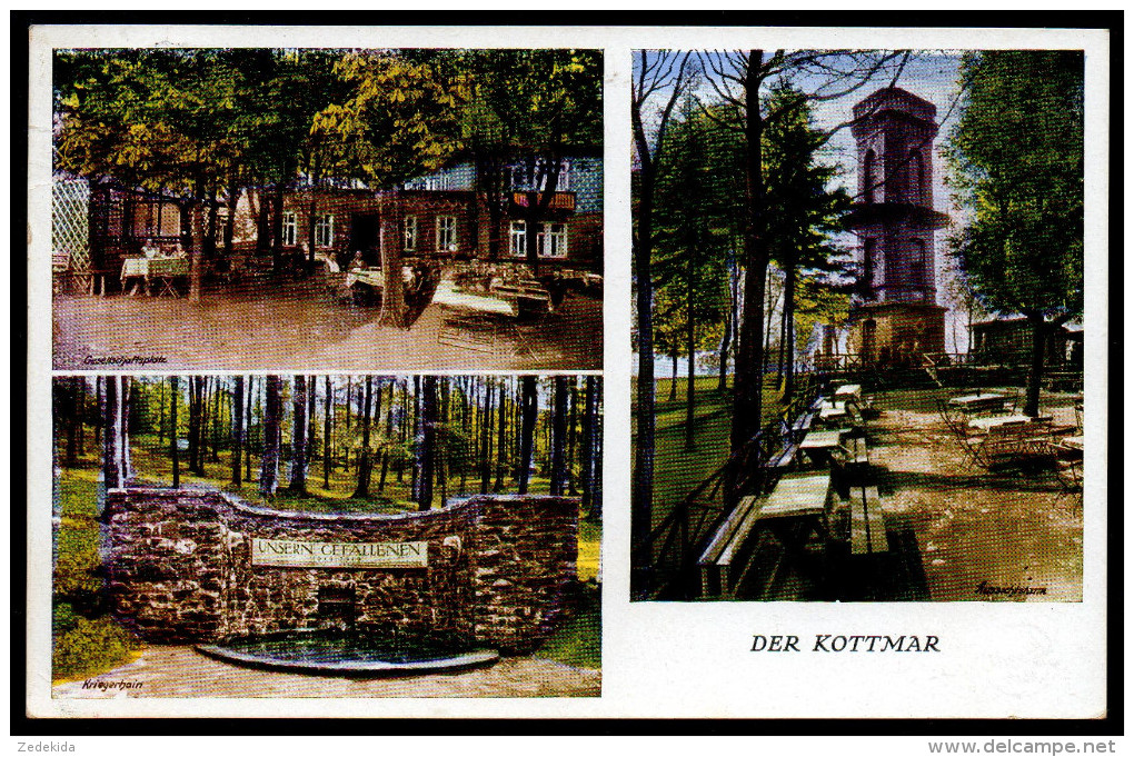 6481 - Alte Ansichtskarte - Der Kottmar - Kottmarbaude - Neigersdorf - Silesia Karte - Wahner & Söhne - Neugersdorf