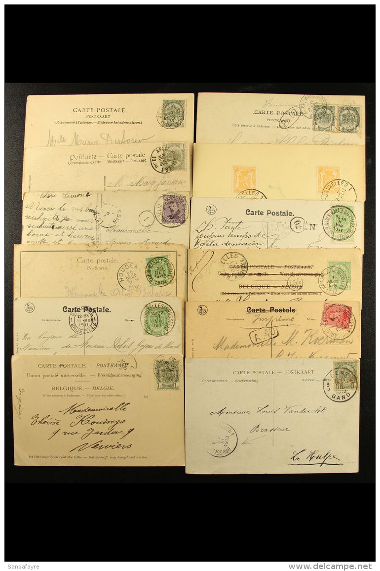 1900-1948 RAILWAY COVERS. An Interesting Collection Of Covers &amp; Cards Showing Various Railway &amp; TPO... - Other & Unclassified