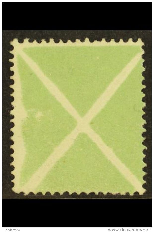 1858 (3kr) Green St Andrew's Cross (large Size), Very Fine And Fresh Mint. Lovely Bright Stamp. For More Images,... - Altri & Non Classificati