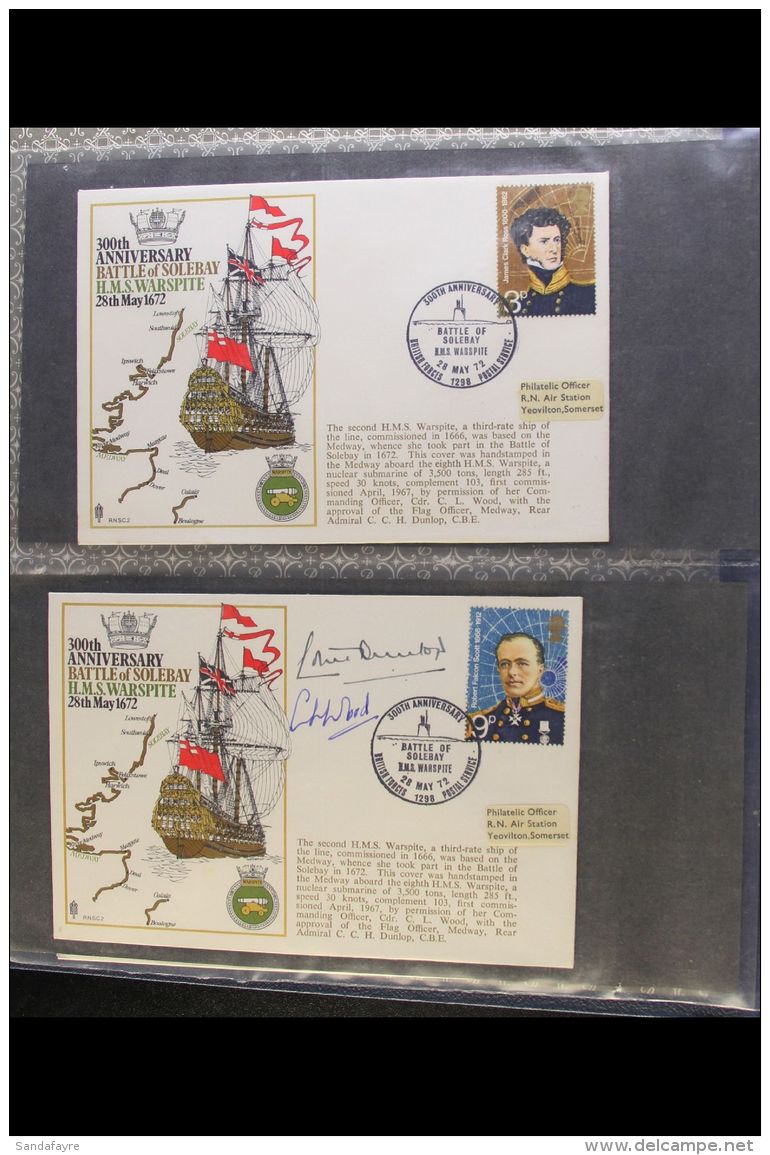 MILITARY COVERS COLLECTION 1970s-2000s COMMEMORATIVE COVERS Collection In A Bulging Album. Includes RAF Museum... - Unclassified
