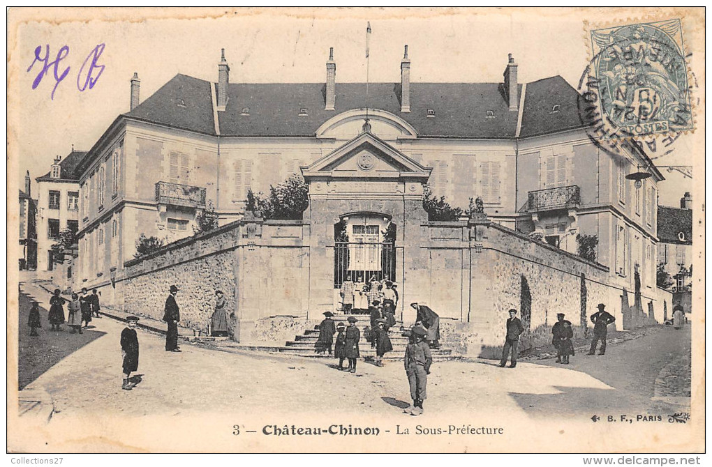 58-CHATEAU-CHINON- LA SOUS-PREFECTURE - Chateau Chinon