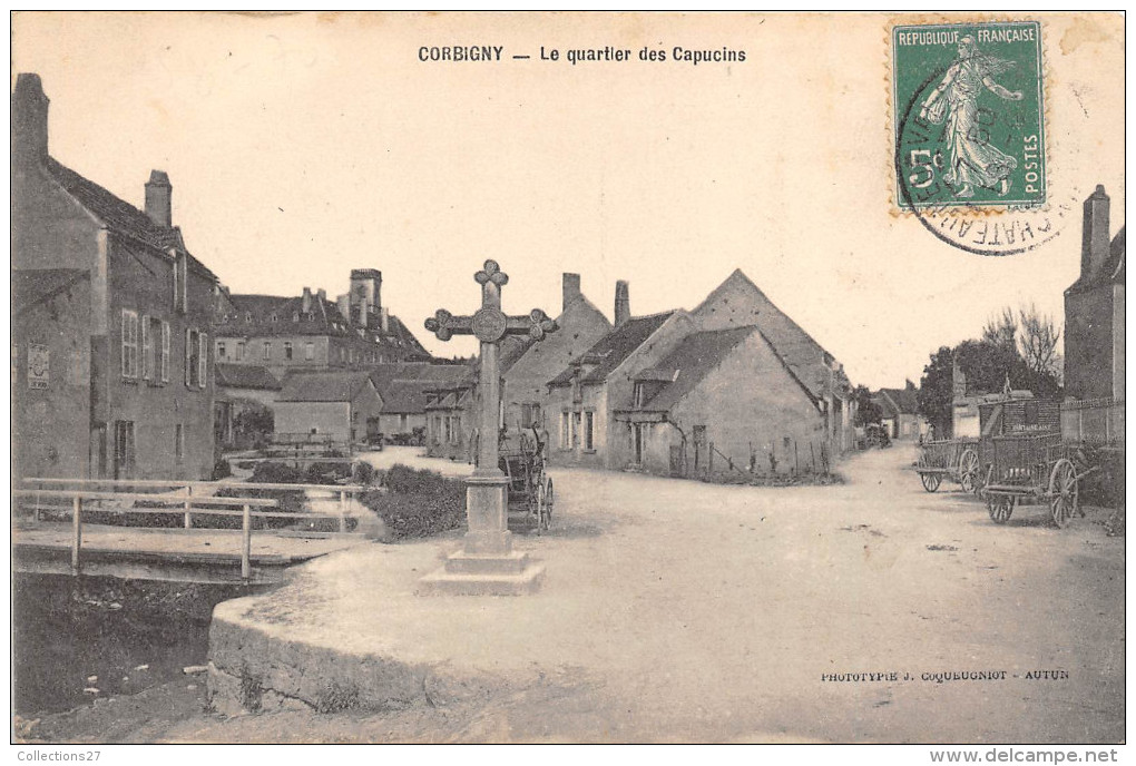 58-CORBIGNY- LE QUARTIER DES CAPUCINES - Corbigny