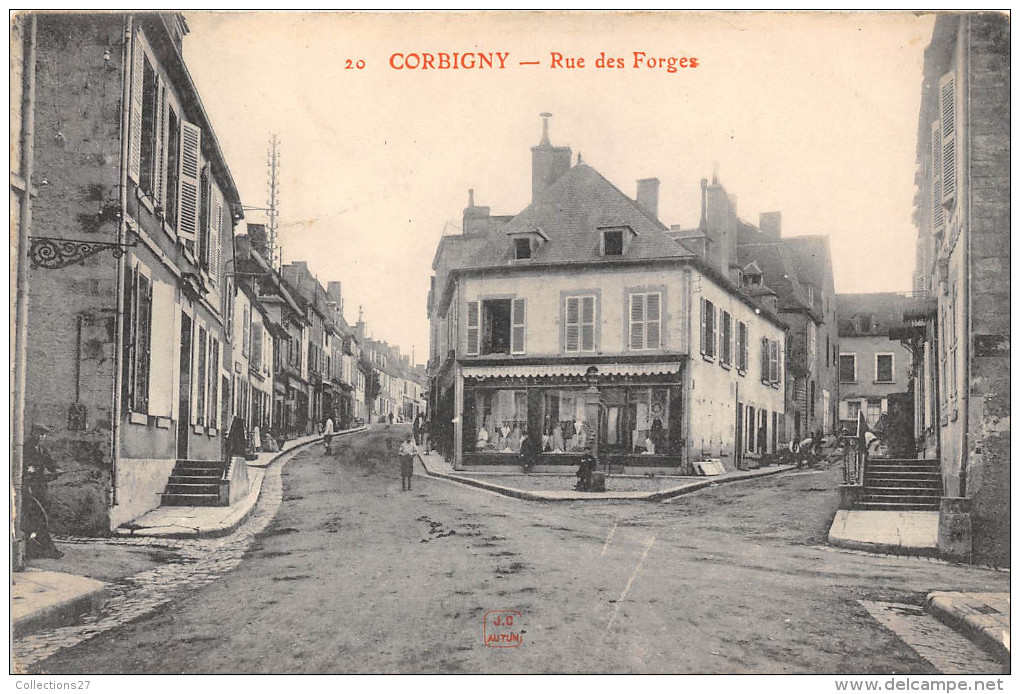 58-CORBIGNY- RUE DES FORGES - Corbigny