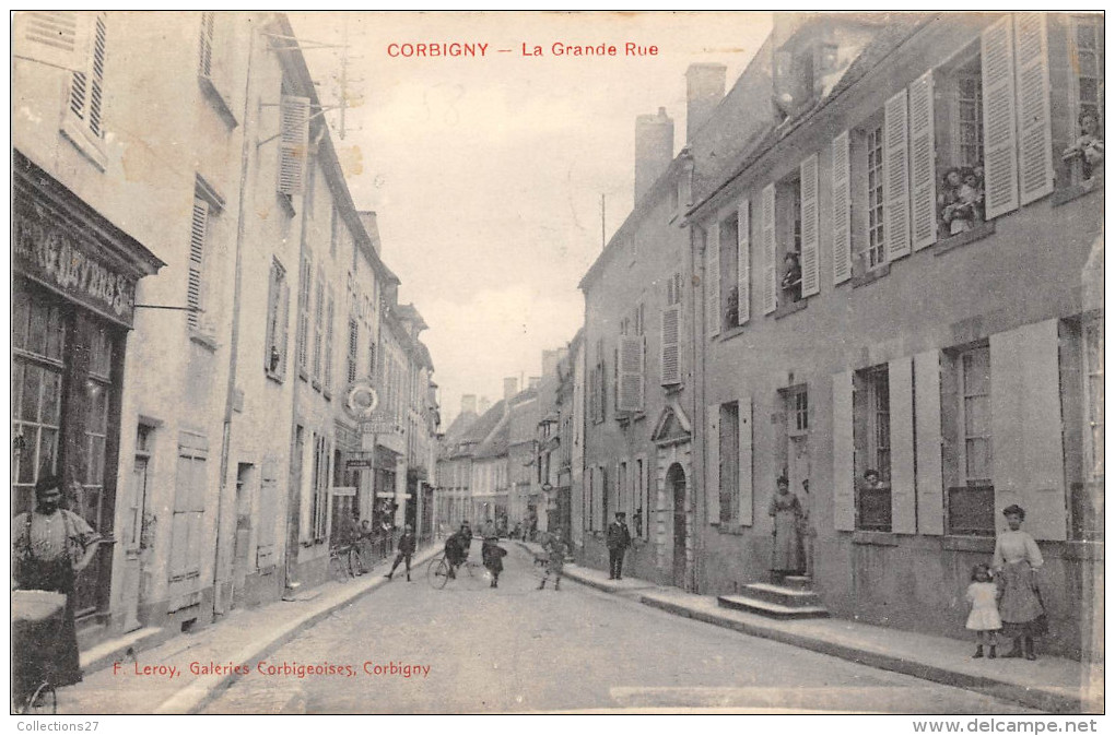 58-CORBIGNY- LA GRANDE RUE - Corbigny