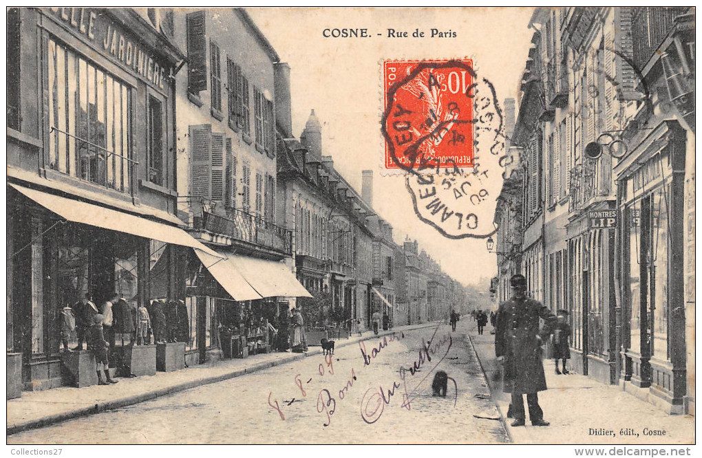 58-COSNE- RUE DE PARIS - Cosne Cours Sur Loire