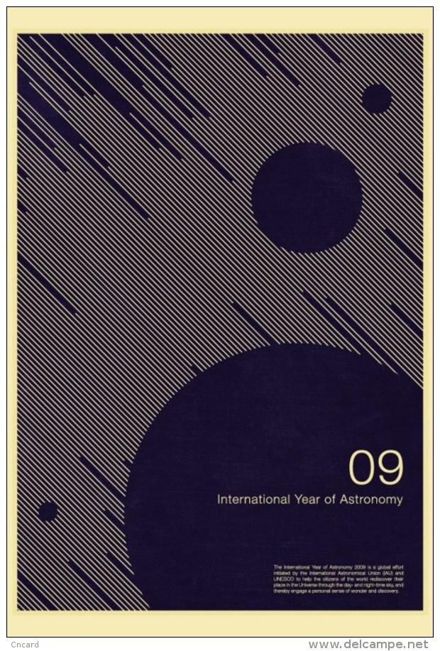 [ T99-001 ] International Year Of  Astronomy ,  10 China Pre-stamped Cards, Postal Stationeries - Astronomy