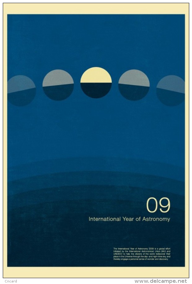 [ T99-001 ] international year of  astronomy ,  10 China pre-stamped cards, postal stationeries