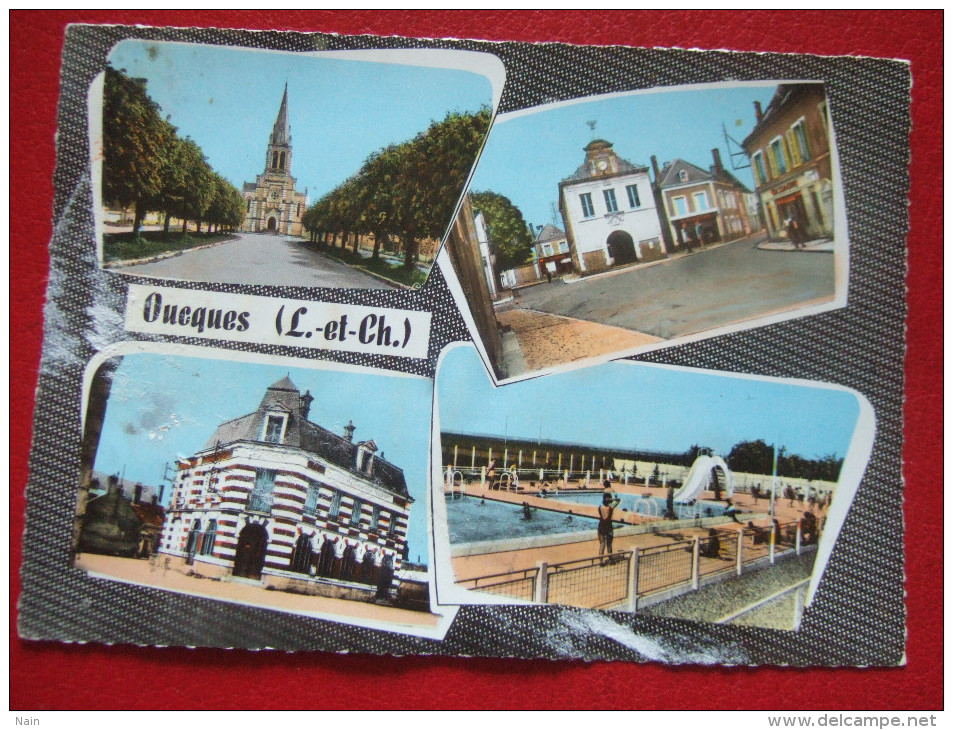 41 - OUCQUES - CARTE MULTI-VUES - - Autres & Non Classés