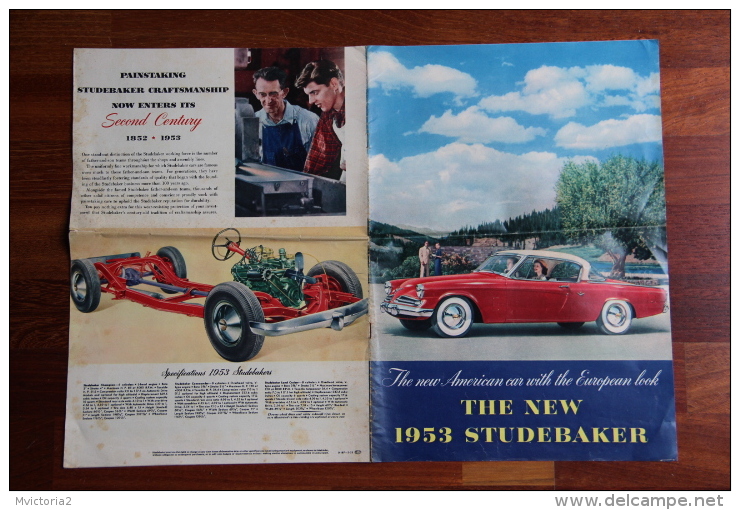 Dépliant Publicitaire Automobile , The New STUDEBAKER