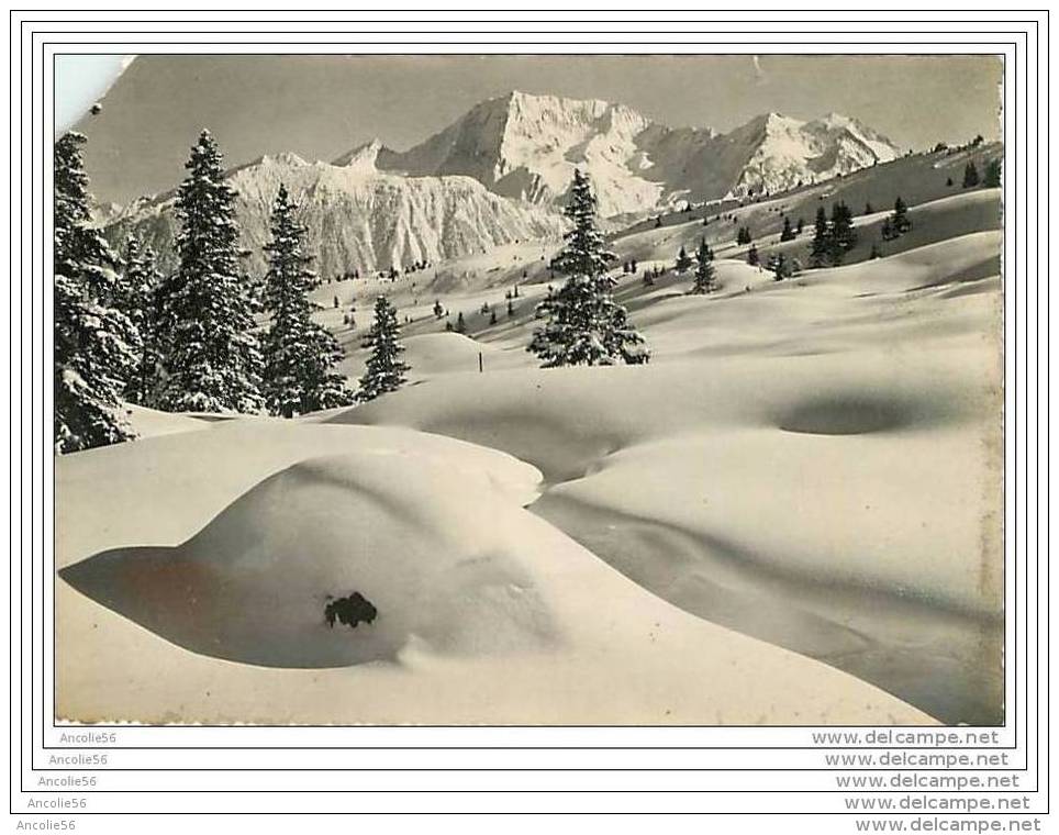 COURCHEVEL LE BIOLLAY VUE SUR LE GRAND BEC ET LA GRANDE CASSE - Courchevel