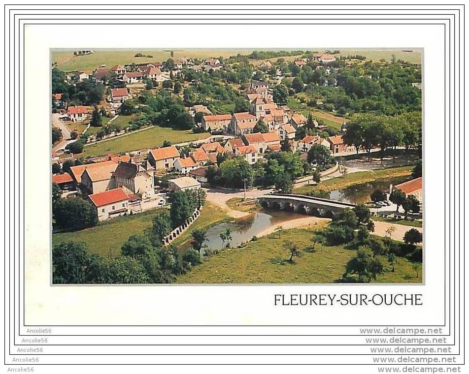 PRIX EN BAISSE &amp;amp Sect  FLEUREY SUR OUCHE VUE GENERALE PONT SUR L&amp;amp Acute OUCHE - Autres & Non Classés