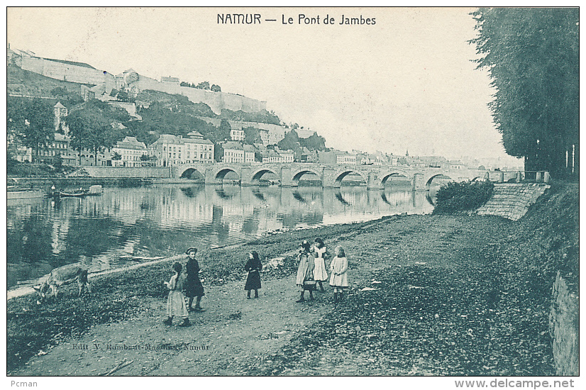 NAMUR - La Ponte De Jambes (enfants) - IPM PARIS - Circa 1910 - Belgium - Excellent - Namur