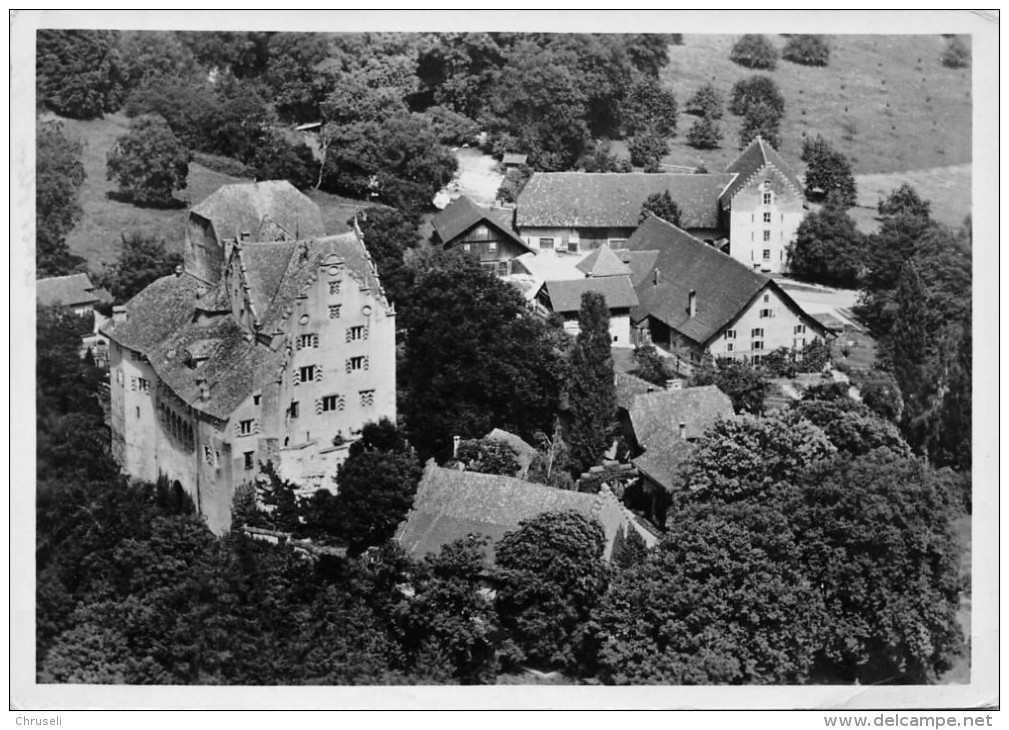 Wildegg  Fliegeraufnahme  Schloss - Wildegg