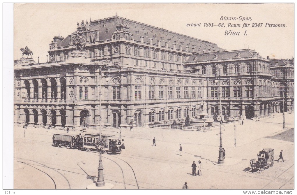 Wien  I.  Staats-Oper  Tramway - Tramways