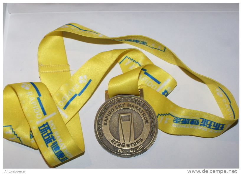 CINA 2015 - SHANGHA 2015 RAPIDO MARATHON BRONZE MEDAL - Athlétisme