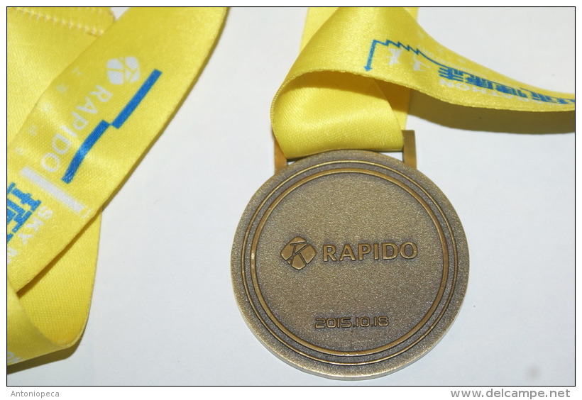 CINA 2015 - SHANGHA 2015 RAPIDO MARATHON BRONZE MEDAL - Athlétisme
