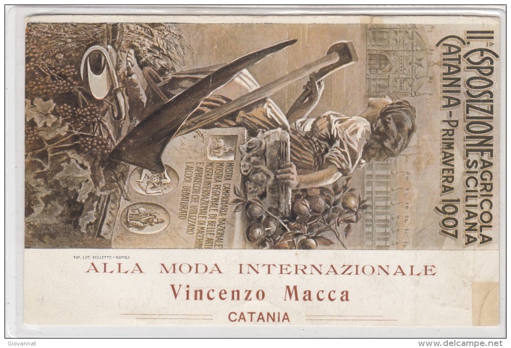 Catania -esposizione Agricola Siciliana 1900 - Catania