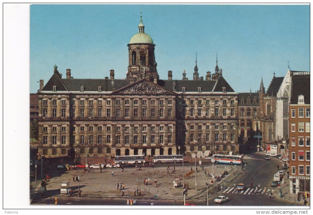 3068  Postal Holanda  Amsterdam  Palacio Paleis Op Dam - Amsterdam