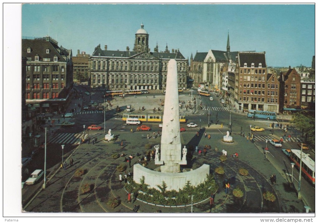 3068  Postal Holanda  Amsterdam  Monumento - Amsterdam