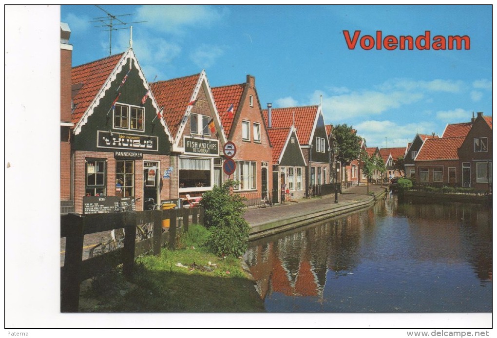 3068  Postal Holanda  Volendam Casas Tipicas - Volendam