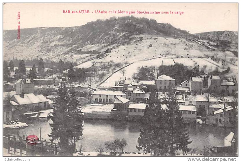 Bar Sur Aube      10           Montagne Ste Geneviève Sous La Neige - Bar-sur-Aube